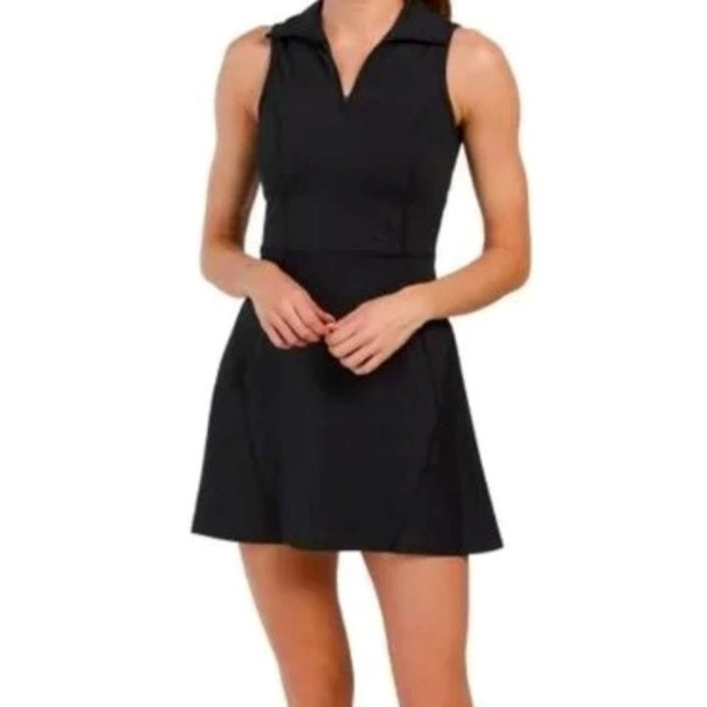 New Sincerely Jules Black Tennis  Golf Active Dress